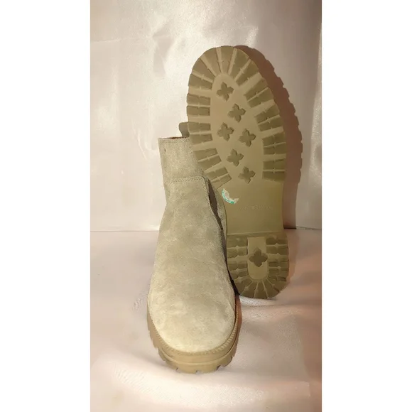 Lucky Brand Hazyl Fossilized Suede Boots Size 8M NWOT - Picture 8 of 9